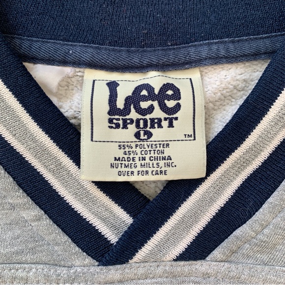 Vintage Lee Sport Dallas Cowboys Pullover - Picture 4 of 8